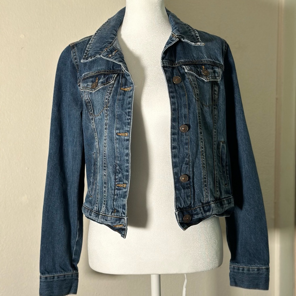 Cropped Jean Jacket by REWASH